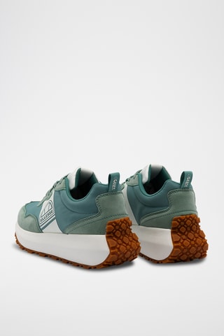 Baskets plateformes Roux - Vert