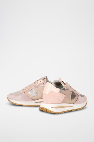 Sapatilhas em couro Tropez - Rosa