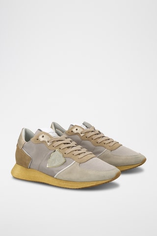 Sapatilhas em nobuck Trpx low - Bege