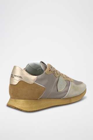 Sapatilhas em nobuck Trpx low - Bege