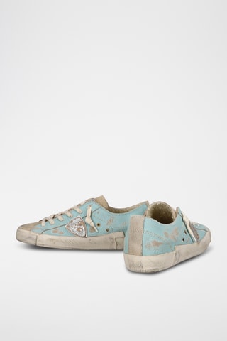 Sapatilhas em couro PRSX - Azul-celeste