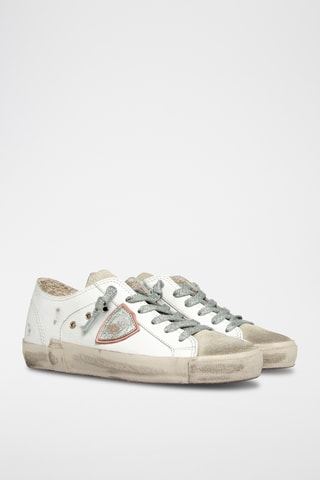 Sapatilhas em couro PRSX - Branco