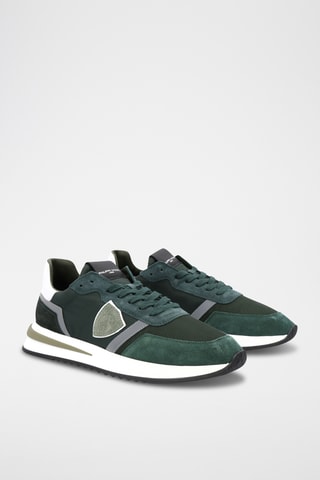 Baskets en nubuck Tropez 2.1 - Vert foncé