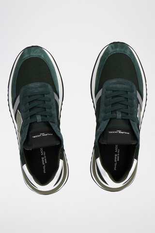 Baskets en nubuck Tropez 2.1 - Vert foncé