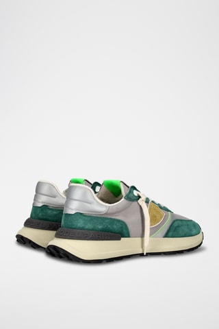 Sapatilhas em couro Antibes - Verde