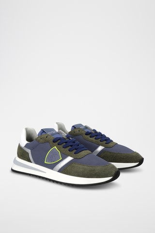 Baskets en nubuck Tropez 2.1 - Bleu marine