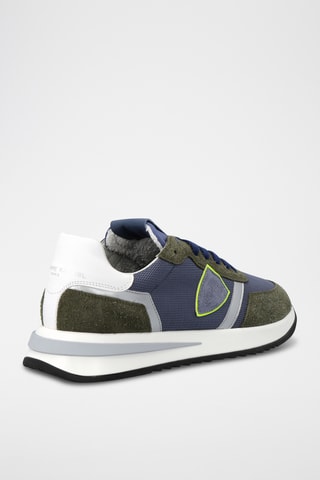 Baskets en nubuck Tropez 2.1 - Bleu marine