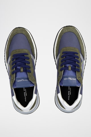 Baskets en nubuck Tropez 2.1 - Bleu marine