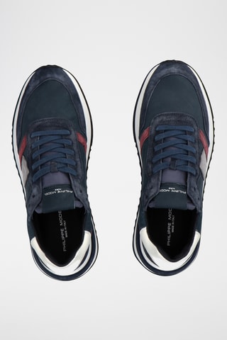 Sapatilhas em nobuck Tropez 2.1 - Azul-marinho