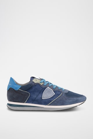 Baskets en cuir TRPX - Bleu marine