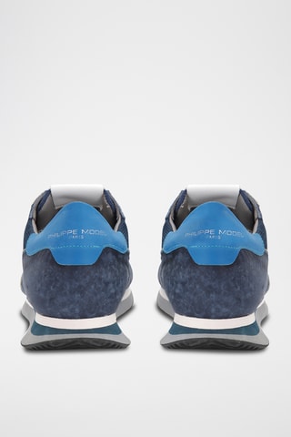 Baskets en cuir TRPX - Bleu marine