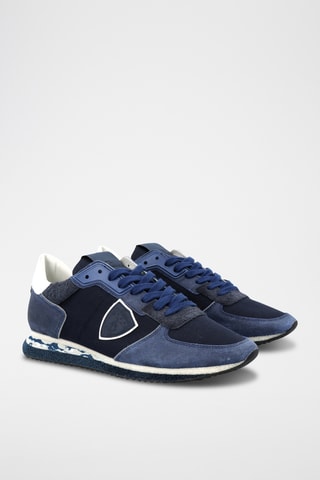 Sapatilhas em couro TRPX - Azul