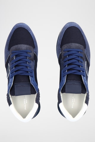 Sapatilhas em couro TRPX - Azul