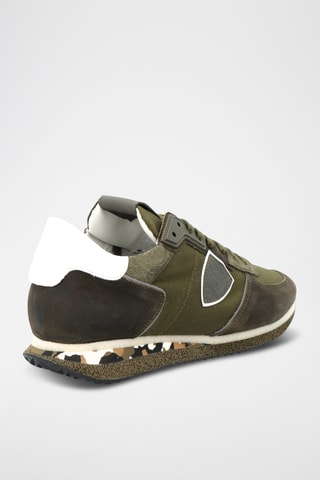 Baskets en cuir TRPX - Vert foncé