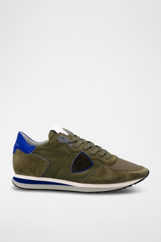 Baskets en cuir TRPX - Vert foncé