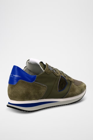 Baskets en cuir TRPX - Vert foncé