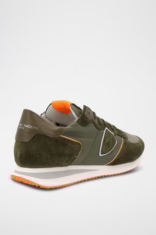 Baskets en cuir TRPX - Vert foncé