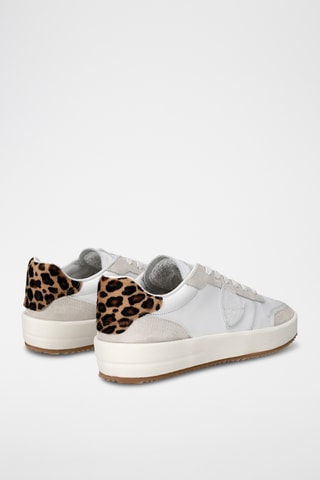 Baskets en cuir Nice - Blanc