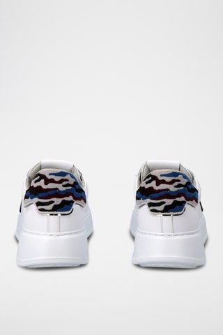 Baskets en cuir Temple - Blanc