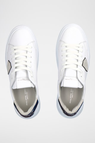 Baskets en cuir Temple - Blanc
