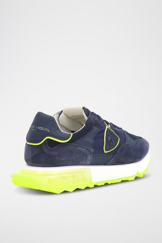 Sapatilhas em nobuck La Rue - Azul-marinho