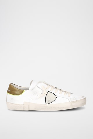 Sapatilhas em couro PRSX - Branco