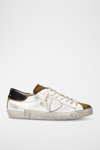 Sapatilhas em couro PRSX - Branco