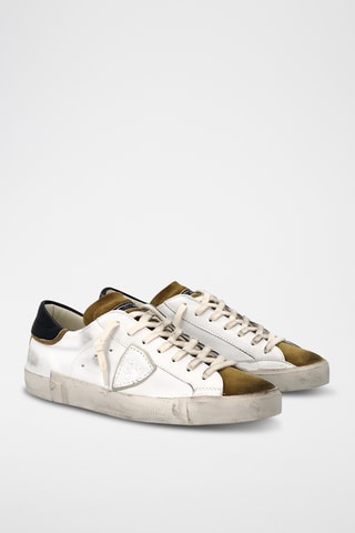 Sapatilhas em couro PRSX - Branco