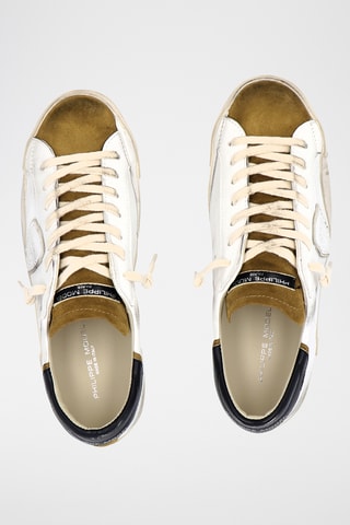 Sapatilhas em couro PRSX - Branco
