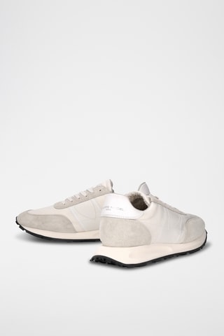 Sapatilhas em couro de vitelo Tour - Branco