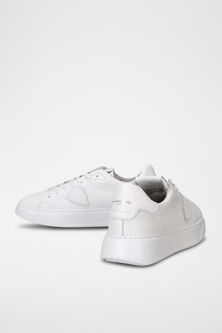 Sapatilhas em couro - Branco