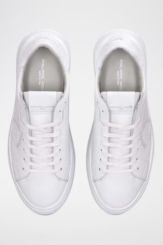Sapatilhas em couro - Branco