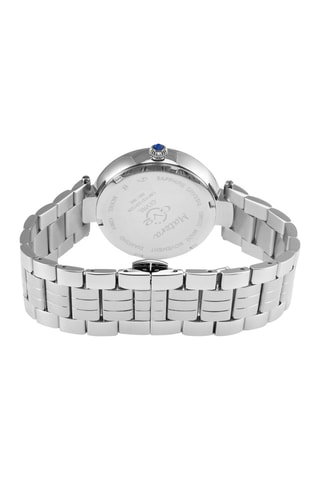 Montre à quartz en acier, diamants, nacre et spinelles Matera