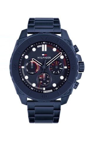 Roestvrijstalen Quartz Horloge - Marineblauw
