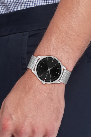 Roestvrijstalen Quartz Horloge - Zilverkleurig