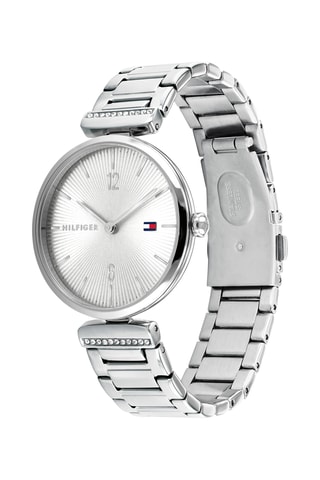 Stalen Quartz Horloge - Zilverkleurig