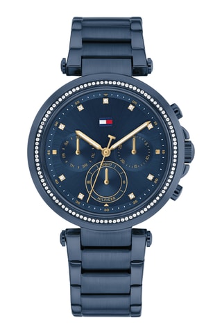 Roestvrijstalen Quartz Horloge - Marineblauw