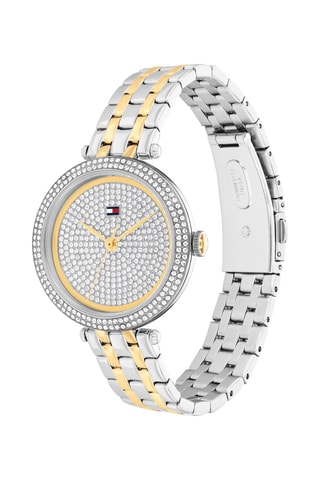 Roestvrijstalen Quartz Horloge - Zilverkleurig en Goudkleurig