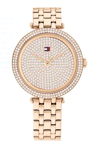 Roséverguld Quartz Horloge