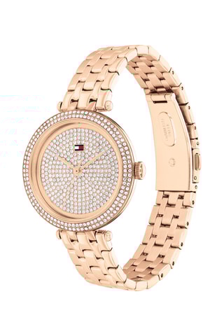Roséverguld Quartz Horloge
