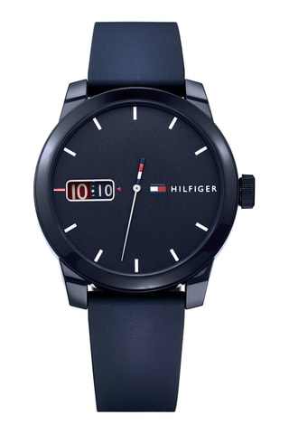 Silicone Quartz Horloge - Marineblauw