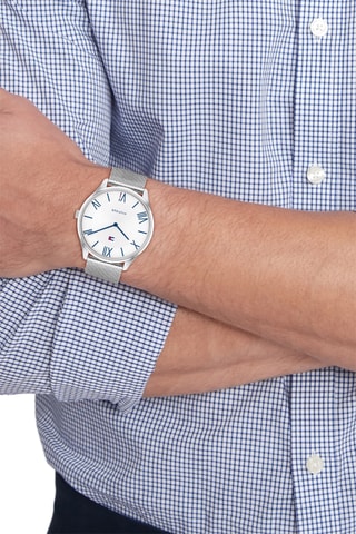 Roestvrijstalen Quartz Horloge - Zilverkleurig