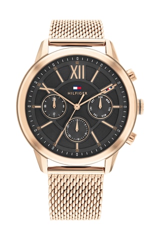 Roestvrijstalen Quartz Horloge - Goudkleurig