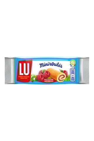 Miniroulés Framboise - 180 x 25 g
