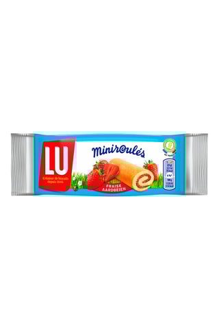 Miniroulés Fraise - 180 x 25 g