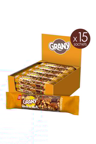 2 x Barres Envie de Nuts Amandes et Cacahuètes Grany - 15 x 35g