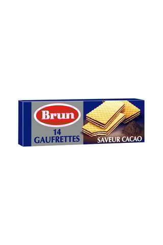 28 x Brun Gaufrettes Saveur Chocolat - 146 g