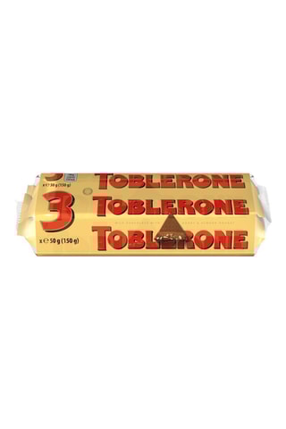 10 x Barre chocolat au lait Toblerone - 3 x 50 g