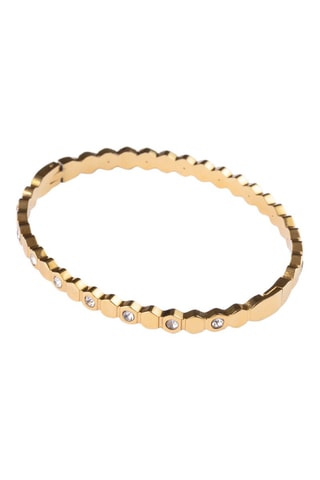 Pulseira rígida - Banhado a ouro amarelo - Marc Malone
