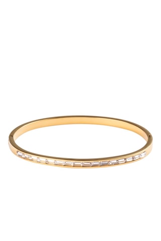 Pulseira rígida - Banhado a ouro amarelo - Marc Malone